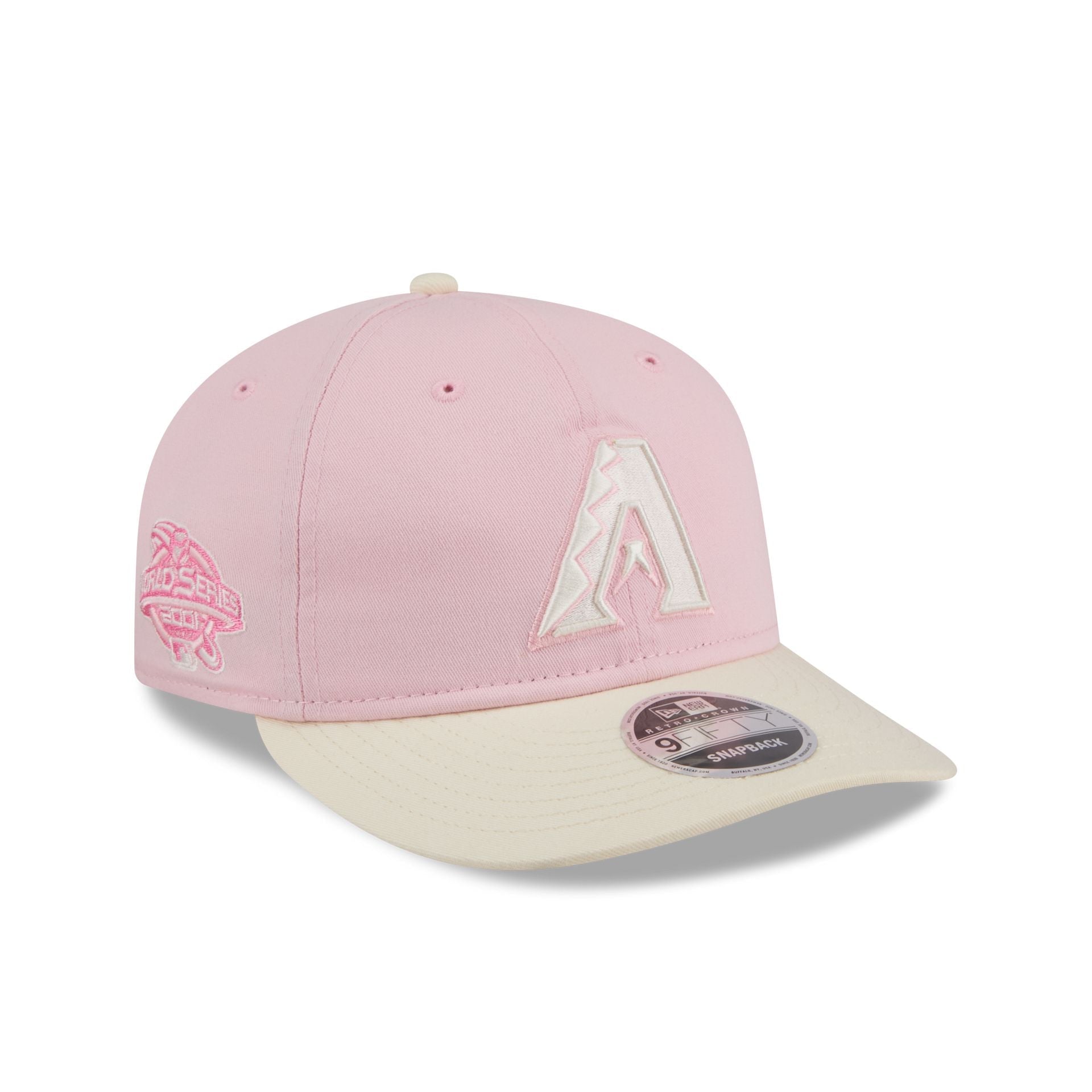 Arizona Diamondbacks Light Pink 9FIFTY Snapback Hat